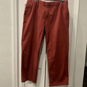 Men rust colored pants